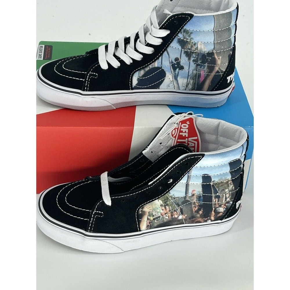 Vans Sneaker Sk8 Hi Moca Frances Stark Women's Size‎ 7 New